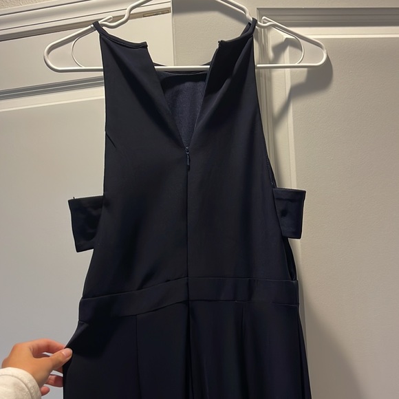 Sherri Hill Navy Prom Dress Size 6 - Picture 3 of 7